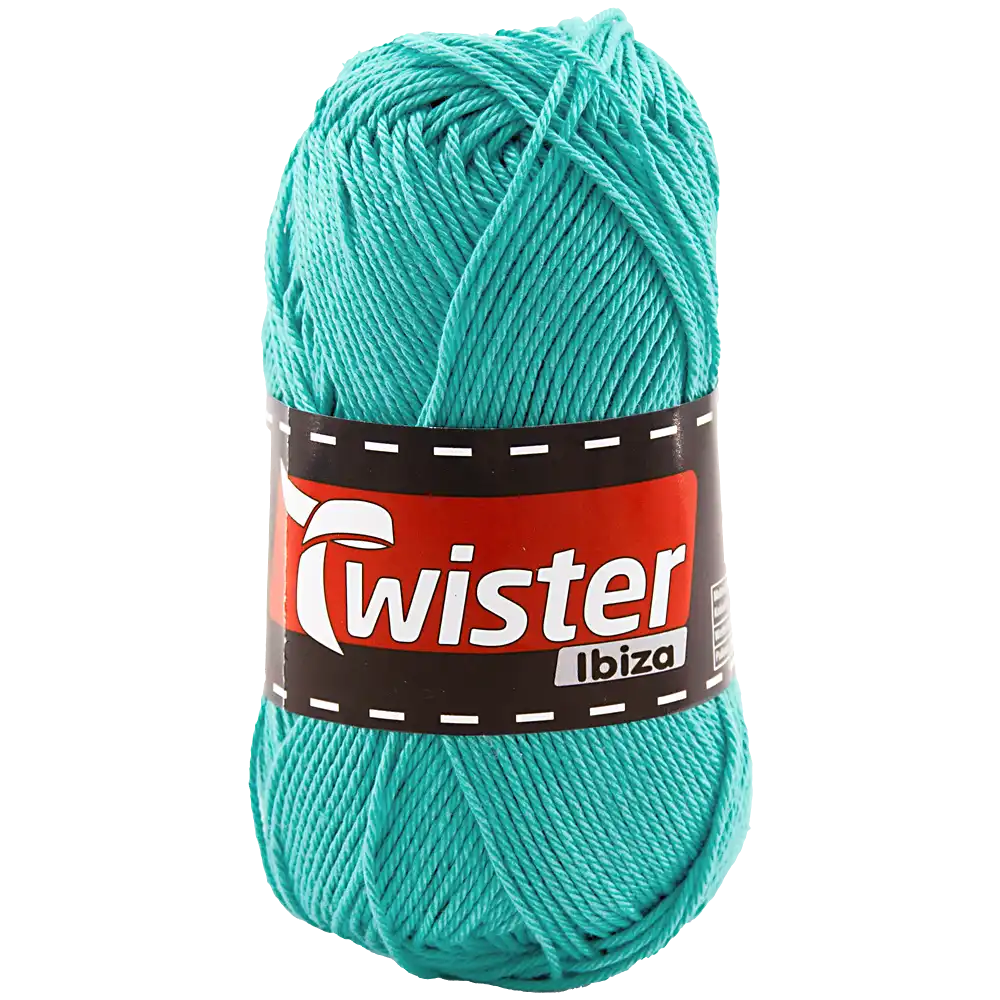 #Farbe_Twister Ibiza Uni | 64 Aqua