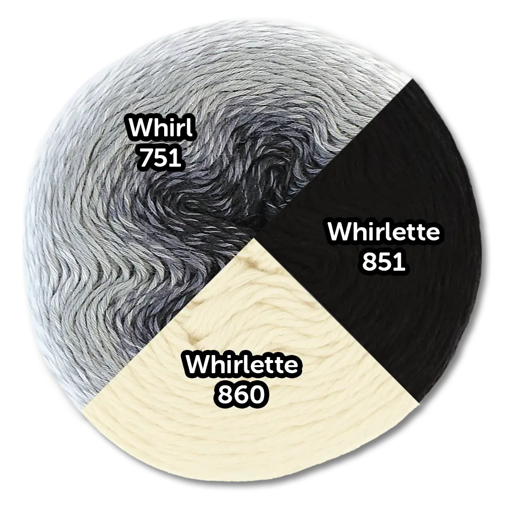 #Farbe_Scheepjes Whirl | 751 Licorice Yumyum