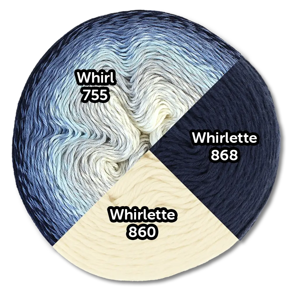 #Farbe_Scheepjes Whirl | 755 Blueberry Bambam