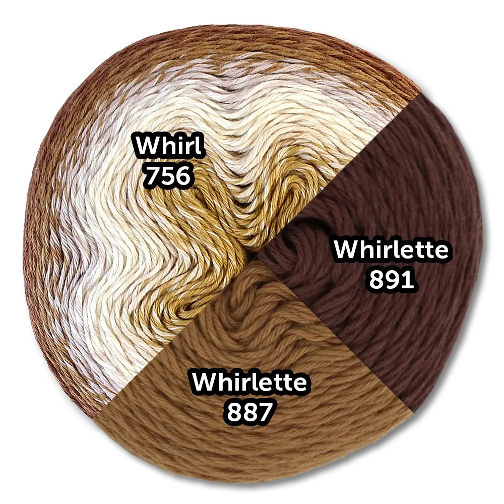 #Farbe_Scheepjes Whirl | 756 Caramel Core Blimey