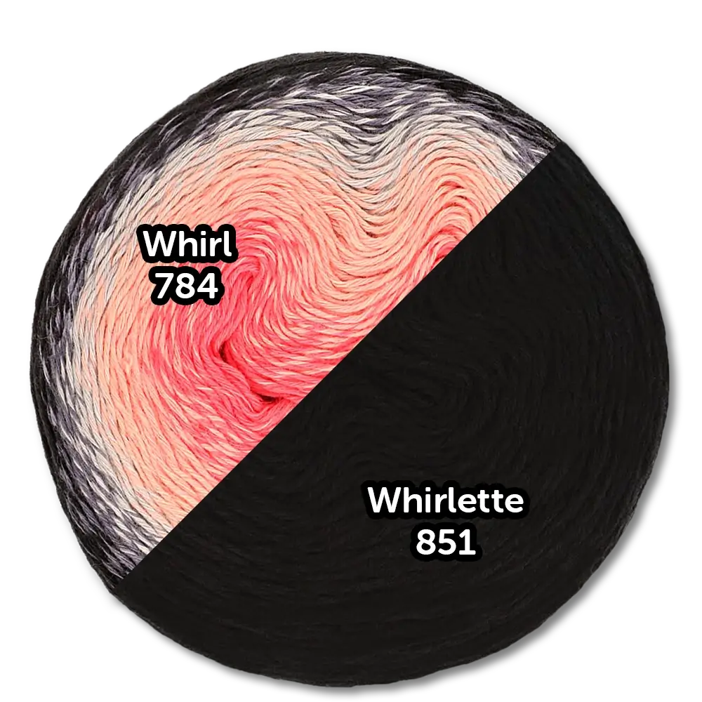 #Farbe_Scheepjes Whirl | 784 Watermelon Hell Raiser