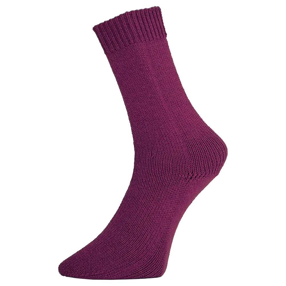#Farbe_Woolly Hugs Merino Silk Socks | 247 Pflaume