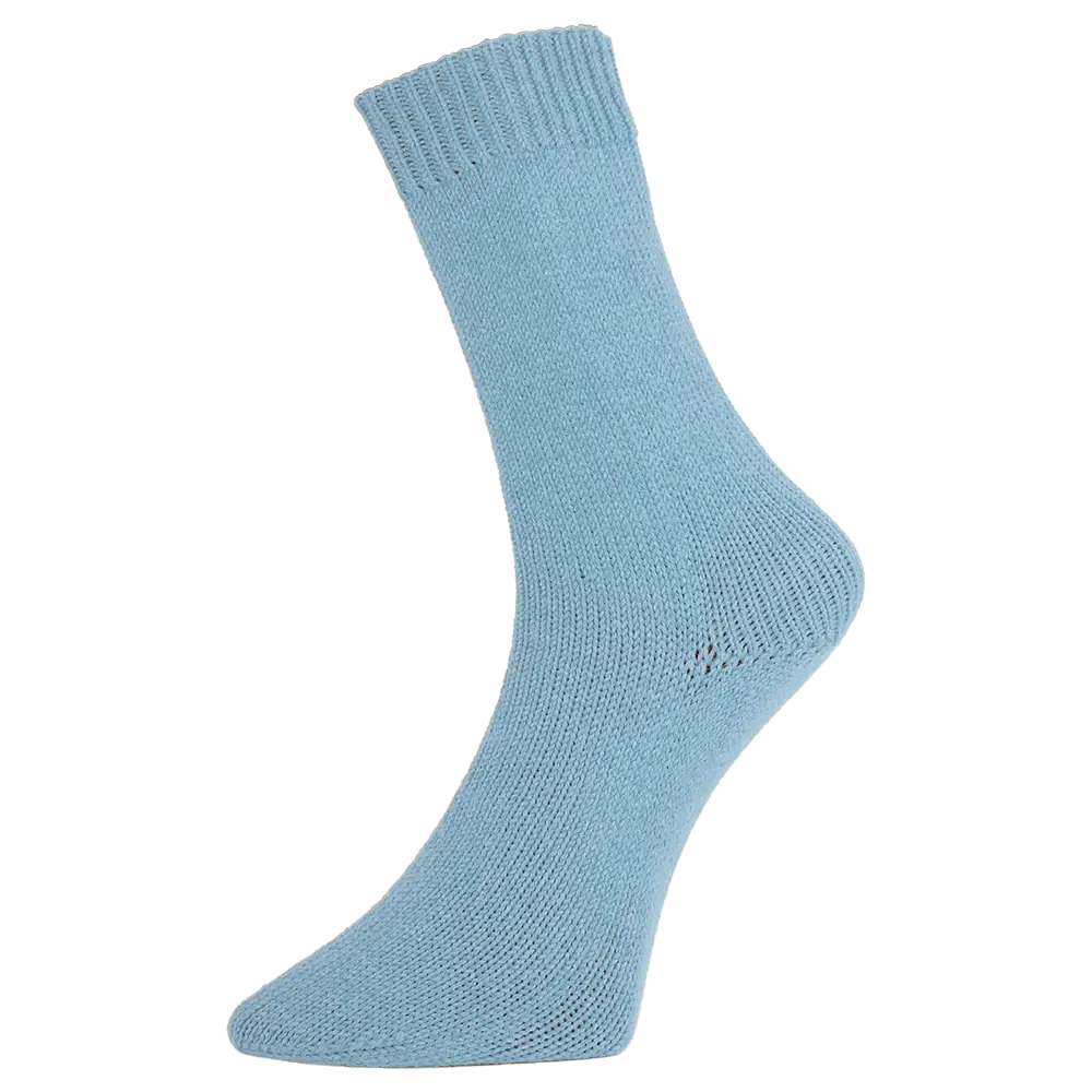 #Farbe_Woolly Hugs Merino Silk Socks | 257 Hellblau