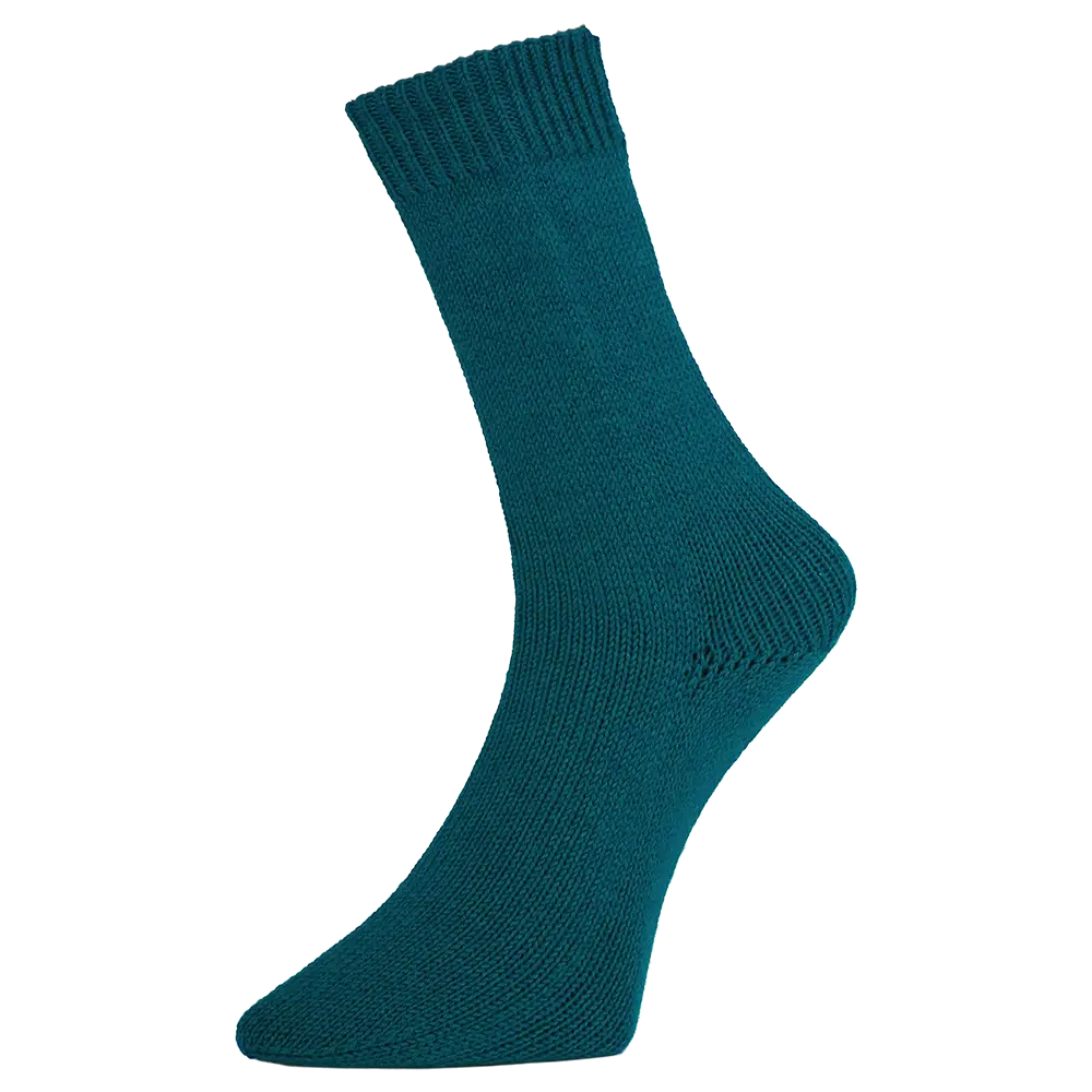 #Farbe_Woolly Hugs Merino Silk Socks | 266 Smaragd