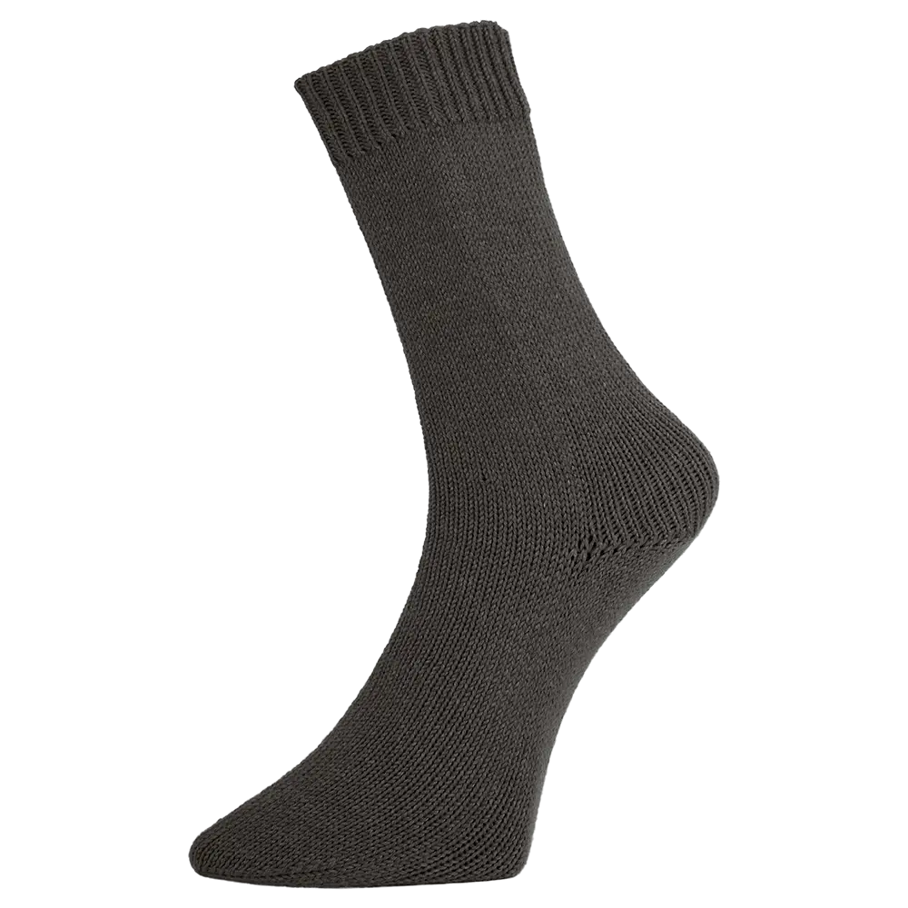 #Farbe_Woolly Hugs Merino Silk Socks | 295 Mittelgrau
