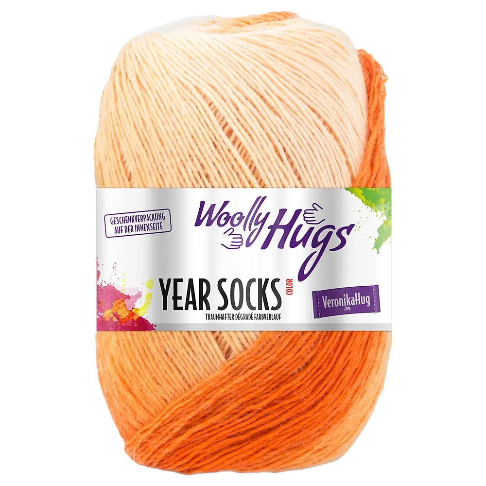 #Farbe_Woolly Hugs Year Socks | 09 September